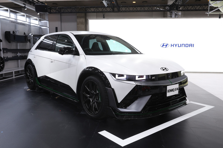 ヒョンデ・アイオニック5 N DKエディション装着車（写真：ヒョンデ モビリティー ジャパン）