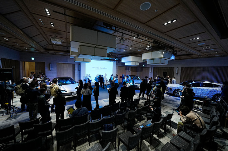 「Hyundai Brand Day」の会場の様子。