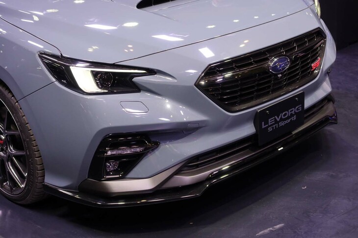スバル・レヴォーグSTI Sport♯プロトタイプ（フロントまわり）
