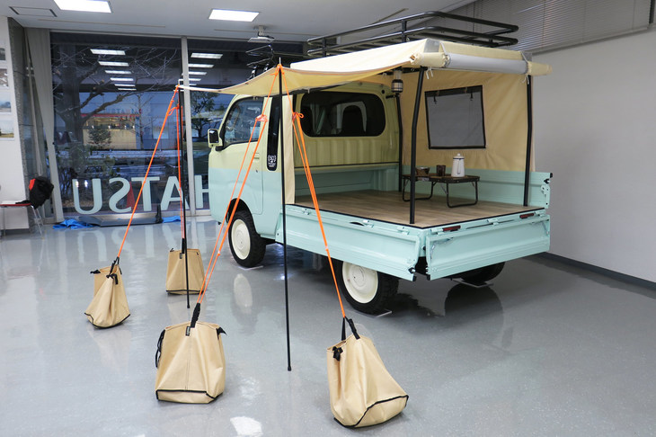 ダイハツ・ハイゼット ジャンボ キャンパーVer.（エクステリア）