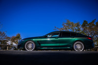 2021年9月に日本導入が発表された「BMWアルピナB8グランクーペ」。E24型「6シリーズ クーペ」をベースとし、30台限定で販売された1982年の「B7Sターボクーペ」が、そのルーツになるという。