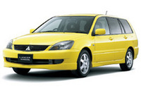 
	【写真上】「ランサー」
	【写真下】「ランサー・ワゴン」
	 