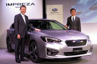 ニューヨークショーでのお披露目から7カ月……。ようやく日本で新型「スバル・インプレッサG4／スポーツ」が正式に発表された。