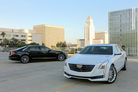 キャデラックの「CT6」は、従来モデル「XTS」の後継モデルとなるフラッグシップサルーン。2015年4月のニューヨーク国際オートショーで初公開された。