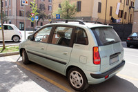 どうでもいいけど、こちらはフェラーリと同じピニンファリーナ・デザインの「ヒュンダイ・マトリックス」。