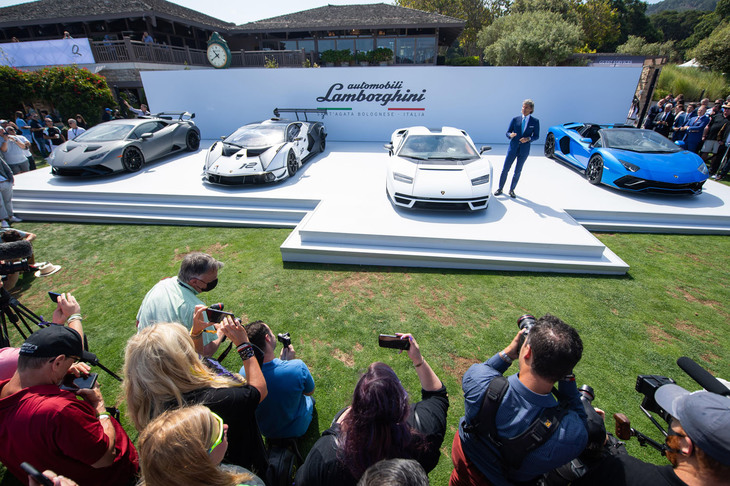 ランボルギーニは2021年の「ザ・クエイル・ア・モータースポーツ・ギャザリング」で、台数112台の限定モデル「カウンタックLPI800-4」をお披露目した。