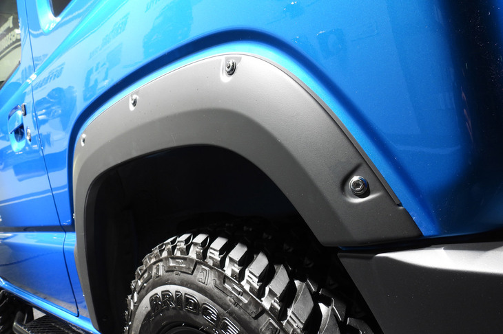 トヨタ自動車の会長である豊田章男氏の「スズキ・ジムニー」。