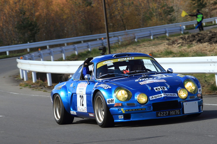 大幅なモディファイが施された「アルピーヌA110 1600VD」（1974年）。言わずと知れた、新生「アルピーヌA110」の“元ネタ”である。