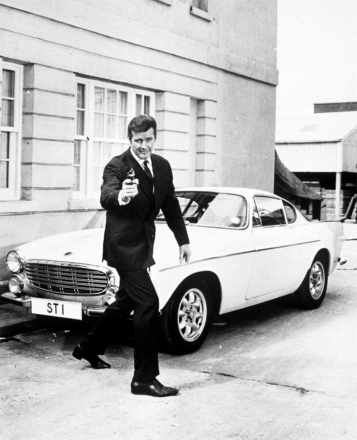 Volvoも国によって聞き取りが難しい。これは俳優ロジャー・ムーアが所有していた1967年「ボルボ1800S」。