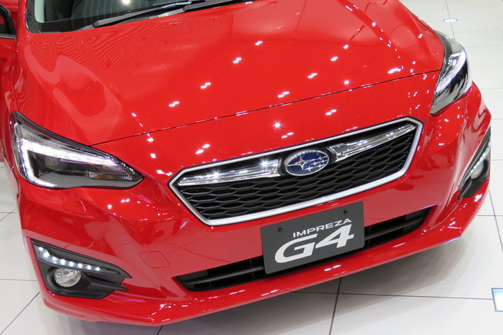 スバル・インプレッサG4（フロントマスク）