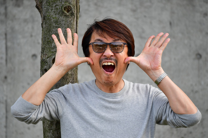 「タイヤに関しては完全に一ユーザー」と言い切る筆者。（写真＝池之平昌信）