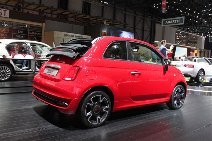 フィアット500S カブリオ