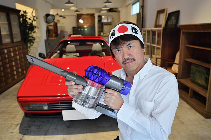 根性ハチマキで気合を入れ、いざお掃除スタート！