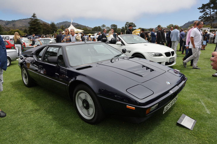 2022年のイベントでは、「BMW M」の50周年がフィーチャーされた。会場には米ニューヨーク州からのエントリーとなる1980年の「M1」（写真）をはじめ、多くのBMW M車が顔をそろえた。