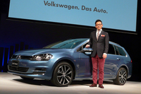 VWが新型「ゴルフヴァリアント」を発表