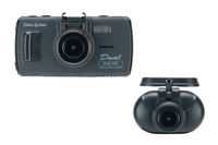 リアカメラは幅58mm、高さ38mm、奥行き29mmと極めて小型なので後方視界の妨げにならない。