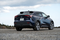 2022年5月に発売された「スバル・ソルテラ」。2023年4月、同年10月と改良が加えられ、充電速度の向上や先進運転支援システムの強化などが図られた。