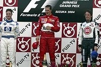 F1日本GP、シューマッハー独走で13勝目、佐藤は4位入賞【F1 04】