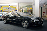 「プジョー607クーペ」として計画されながら中止された「Z9」。プジョー博物館で。