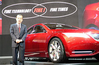 
	「クルマを操る楽しさは、ホンダらしさを際立たせる大事な個性」と語る、本田技研工業の福井社長。
	 