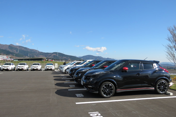 2013年に登場した「ジュークNISMO」。翌年にはさらなる高性能モデルの「ジュークNISMO RS」も発売された。