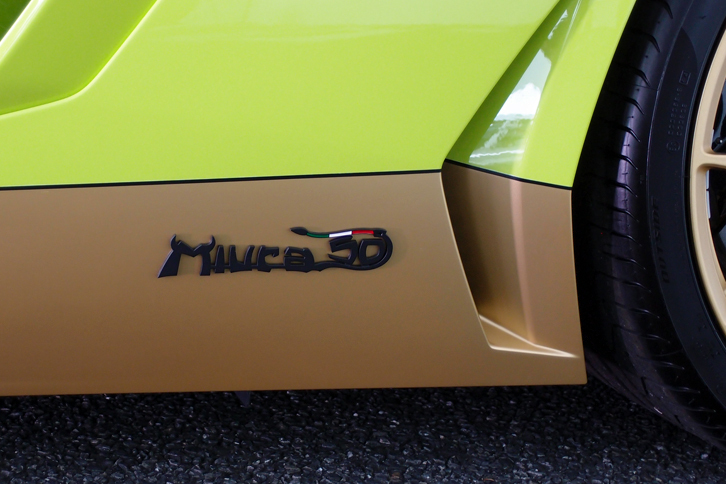 ランボルギーニ・アヴェンタドール ミウラ オマージュ