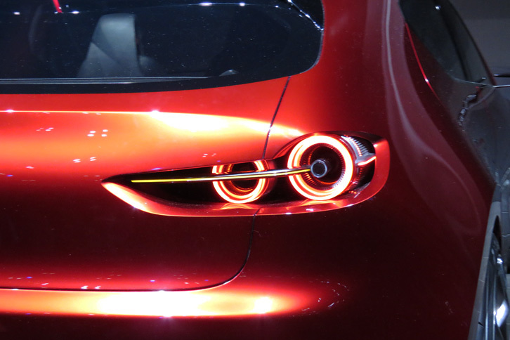 マツダ魁コンセプト（テールランプ）