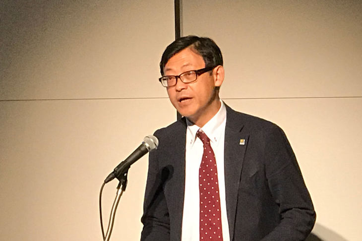 自工会 2020年対応検討会主査の沼田 泰氏からは「東京2020自動運転実証の取り組み」と題して、実証実験の概要についての説明が行われた。