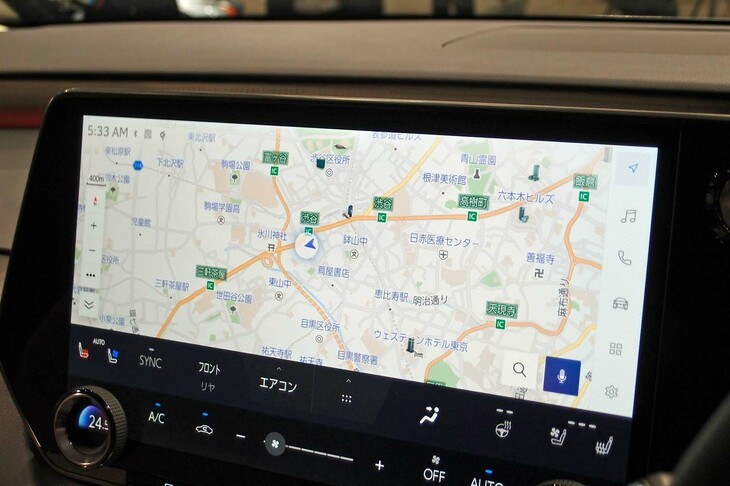 レクサスRX450h＋“バージョンL”（センターディスプレイ）