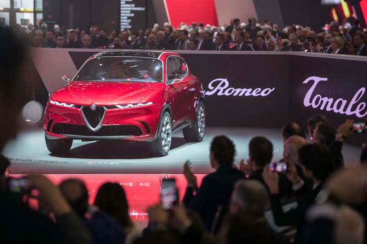 アルファ・ロメオは2019年のジュネーブモーターショーで、「ステルヴィオ」に次ぐ第2のSUV「トナーレ」のコンセプトモデル（写真）を世界初公開した。しかし、SUVのほかにセダンやハッチバックを擁するこうしたブランドで極端な販売台数増加を実現するのは難しいと思われる。