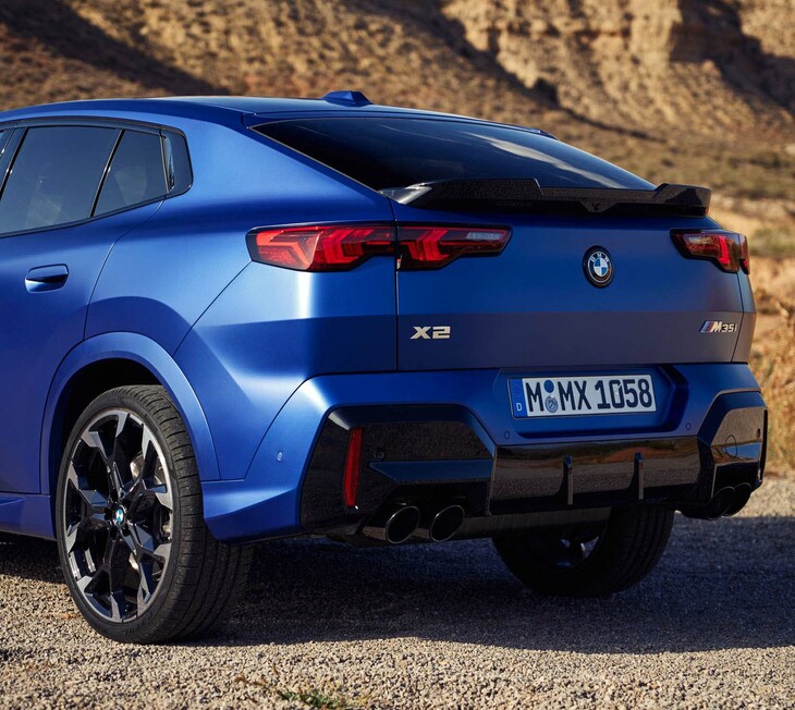 BMW X2 M35i xDrive（リアまわり）