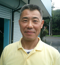 「箱スカ」を愛する消防士の丹生さん。体脂肪率がたったの5％とは、さすがバリバリのファイヤーマン！