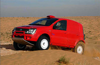 パンダ・クロス・ダカール2007（フィアット提供)