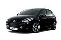 「プジョー307」にHDDナビなどを付与した特別仕様車の画像