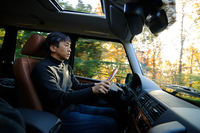 自動車ジャーナリストの生方聡。
