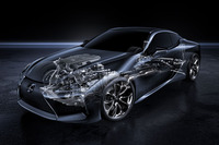 レクサスから最上級クーペ、LC500が登場【デトロイトショー2016】の画像