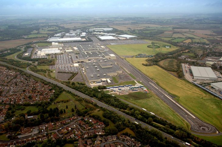 HUMのスウィンドン工場。