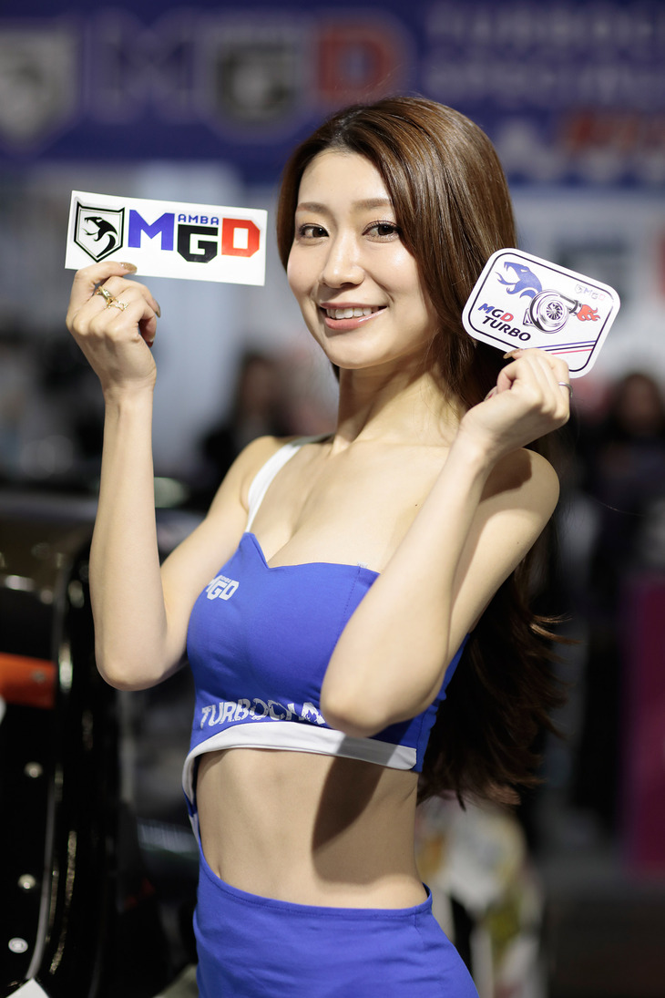 MGDブースの愛聖りささん