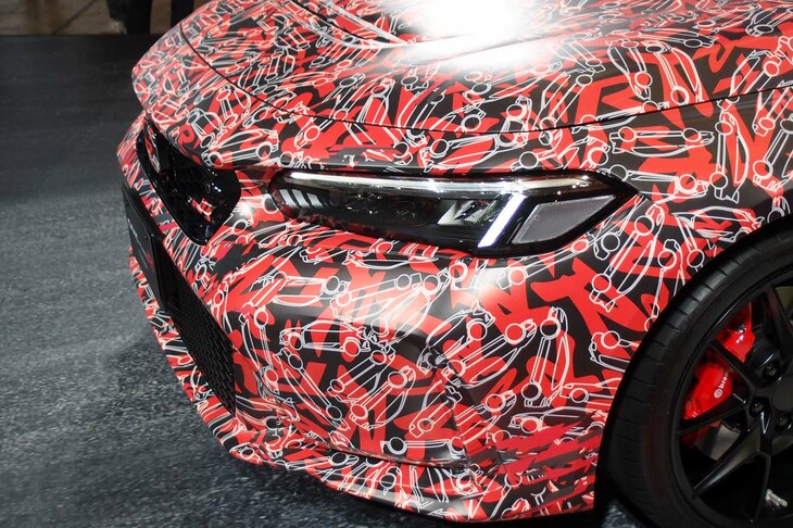 ホンダ・シビック タイプR プロトタイプ（フロントまわり）