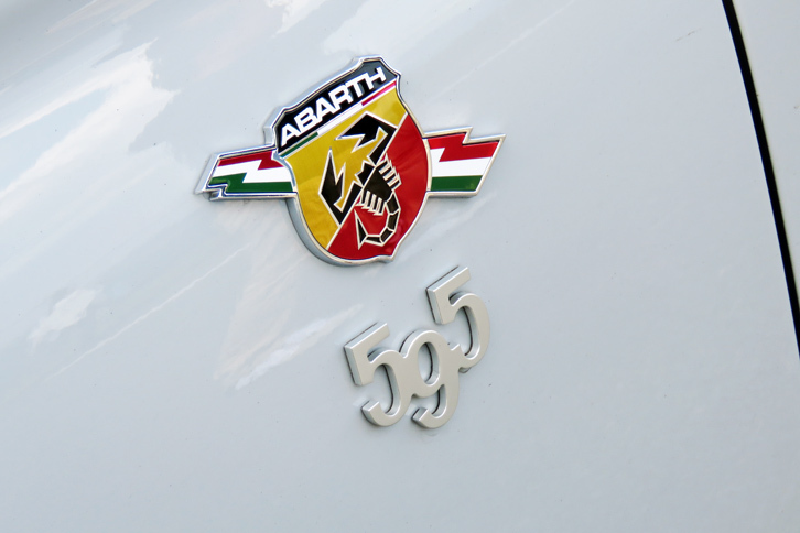 一日お世話になった、「595コンペティツィオーネ」のエンブレム。