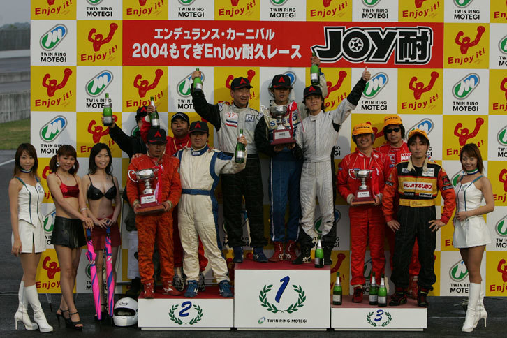 2004年、JOY耐（ホンダ・シビック改）総合2位。