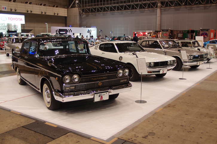 ヴィンテージ宮田自動車のブース。