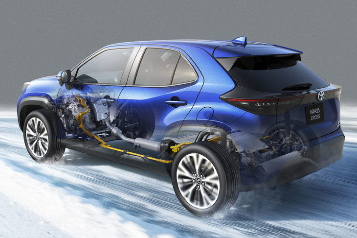 「ヤリス クロス」の「THS II」は1.5リッターエンジンがベース。システム出力は116PS。