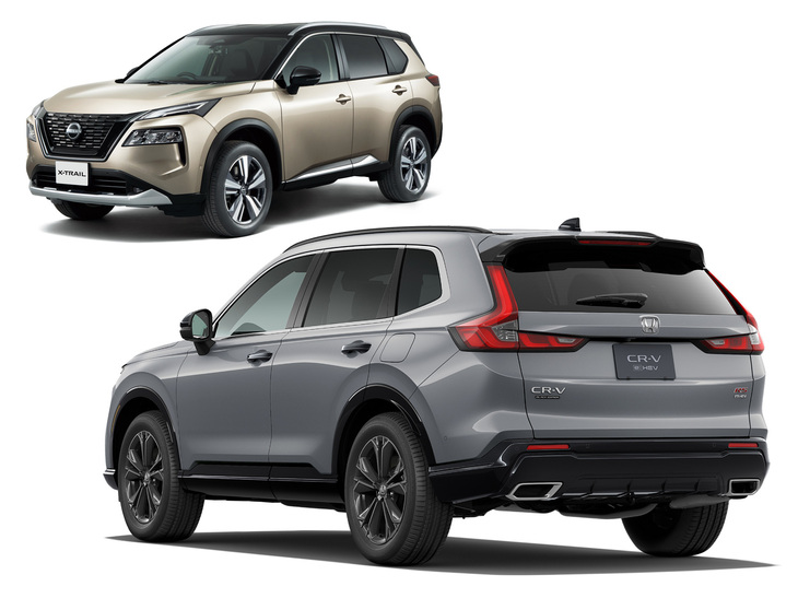 こうした傾向は他社のライバル車種と比較しても同じだ。SUVで見ると、タイ生産の「ホンダCR-V」の仕様が3種類なのに対し、国内生産の「日産エクストレイル」はカタログモデルだけで7種類あり、さらにカスタマイズモデルの「NISMO」や「AUTECH」「ロッククリーク」なども用意される。