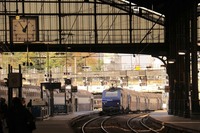 映画『男と女』でラストシーンの舞台にもなったパリのサン・ラザール駅。