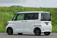 新型「ルークス」のボディーサイズは全長×全幅×全高＝3395×1475×1785mm、ホイールベースは2495mm。