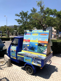 写真B。島内ボート&シュノーケリングツアーのアイキャッチにもアペが。