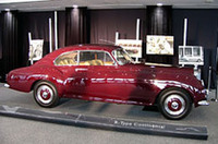 
	1952年製「ベントレーRタイプコンチネンタル」
	 