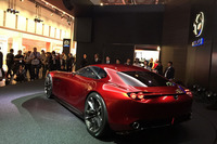 「個人的ベスト・オブ・ショーは？」とのボクの質問に、欧州のデザイナーたちの口から真っ先に出たのは、マツダのコンセプトモデル「RX-VISION」だった。