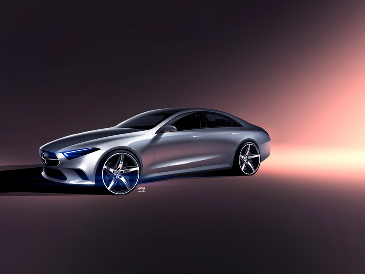 3代目「CLS」のデザインスケッチ。